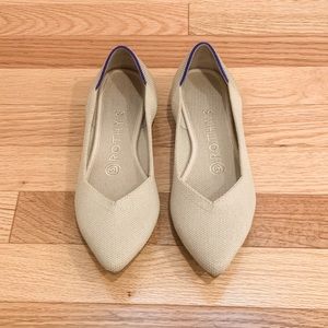 Rothy’s The Point | Ecru | Size 6.5